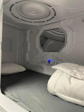 Sleep out of this world in Pods for 1 near skiing